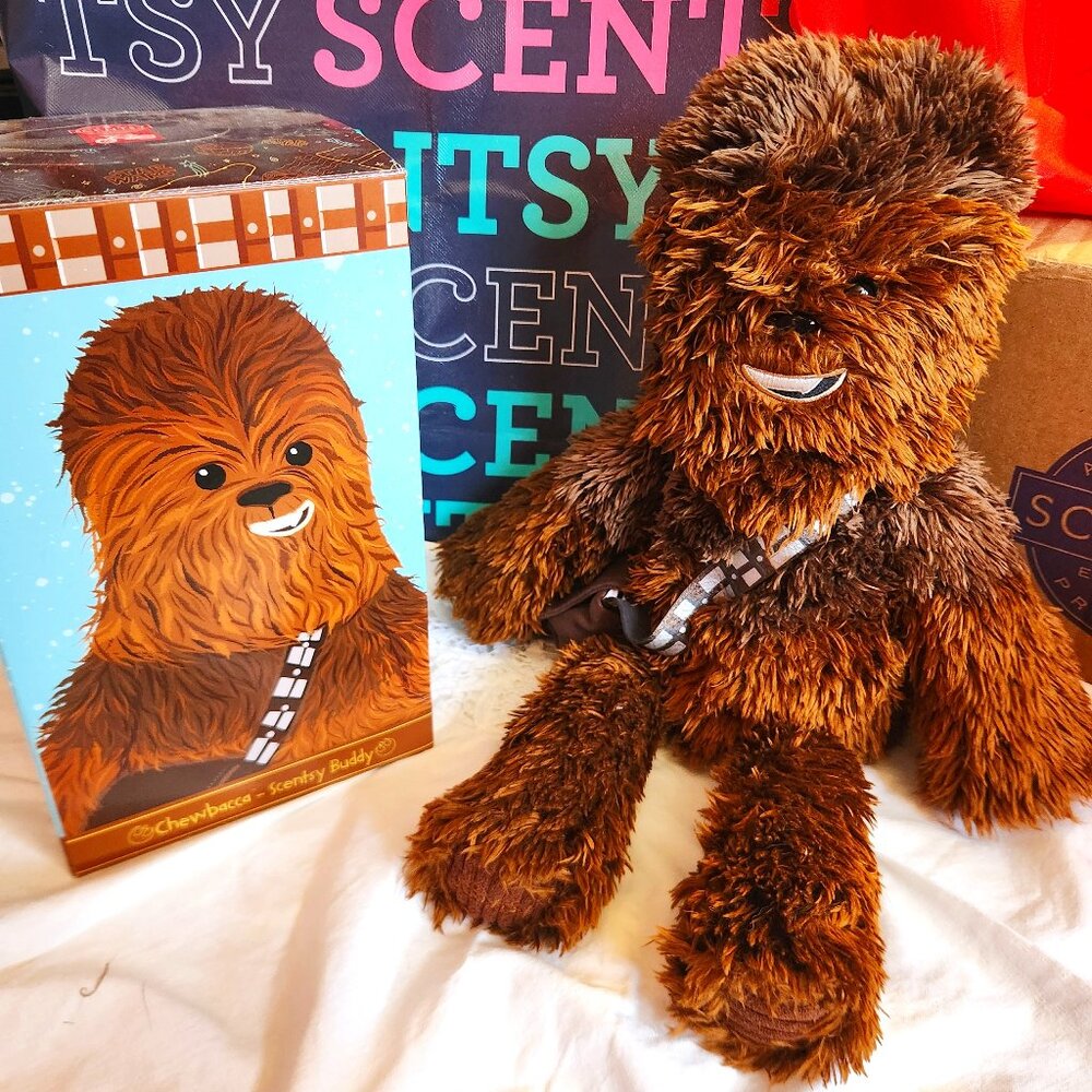 Scentsy Star Wars Chewbacca Scentsy Buddy FIRM ON PRICE